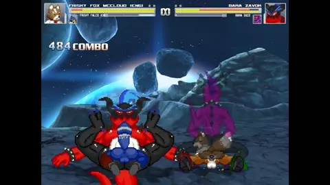 Fox McCloud and Falco Lombardi vs Zavok and Zazz