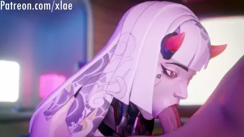 Shion likes to suck everyone's d