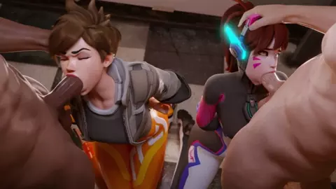 Tracer & D.Va - In Trouble [Default][TheCount][NO WM][4K]