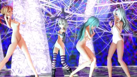 Shimakaze & Fleet Girls - Bad End Night [MMD R18] Kokoiti