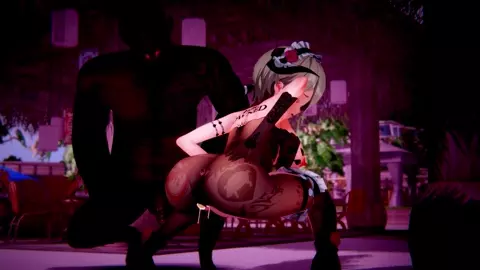 [NTR] Honkai Impact - Rita vs Black Guy