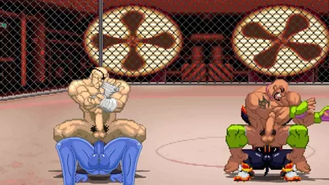 MUGEN Request#155: Zephyr & Shadow The Hedgehog Fucks Sagat & Marduk