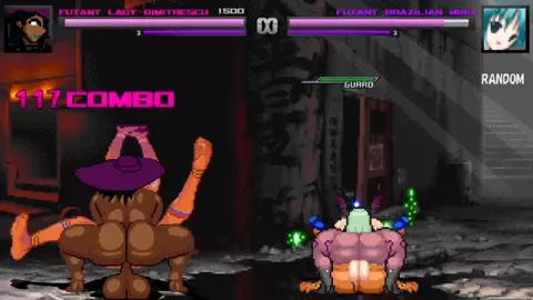 Morrigan and Lady Dimitrescu fuck Elena and Brazilian Miku.