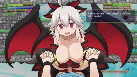 Succubus Affection - Irys Game Over scene
