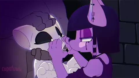 Ghost Girl but Goth Cat say go faster (Cupofuwu)
