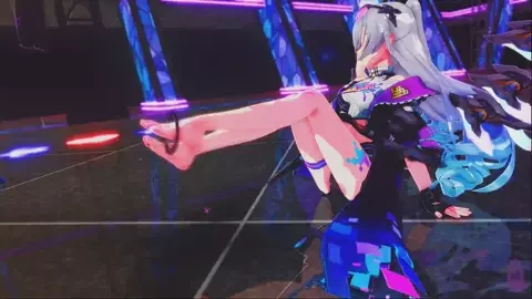 [MMD R-18] Girls - Silver Wolf lv 999