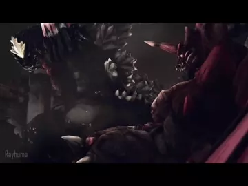 Space Godzilla x Destoroyah by Rayhuma [Sound Edit]
