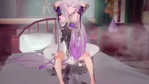 [QOS NTR] HSR - Video of the Flat-Chested Diviner Fu Xuan's Fall from Grace