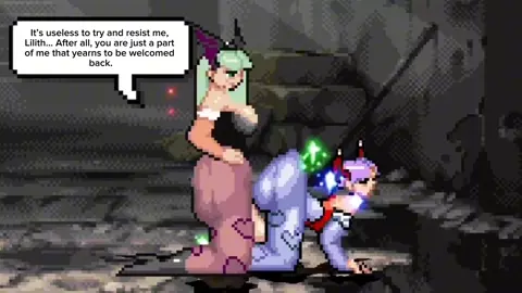 Morrigan fucks Lilith (with dialogue)
