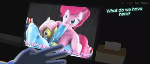 Rainbow Dash catches you gooning [Satoxica]