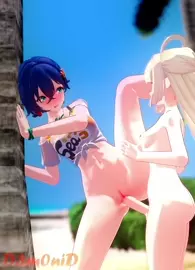 Beach episode with Belle & Noma ZZZ