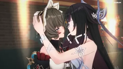 Sandrone x Futa Columbina having sex (Genshin impact)