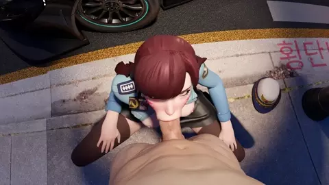 Policegirl D.va gives you head [Nuttycravat]