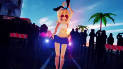 Shimakaze - Sunny Side Up [MMD R18] Hamselvish