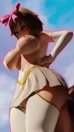A thighjob in a sunny day