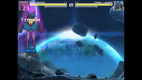 Lucario vs Lord Beerus MUGEN