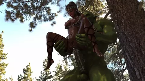 Amaya and the Orc
