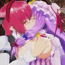 Futa Koakuma x Patchouli [Touhou] [mofumoko]