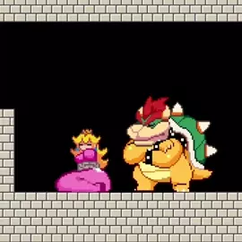 Princess peach got tired of waiting
