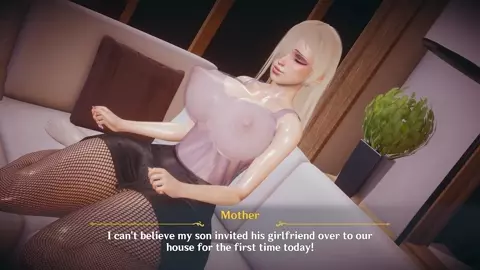 (Femboy) My Son's First Girlfriend [Episode 1] [Two Life Studio]
