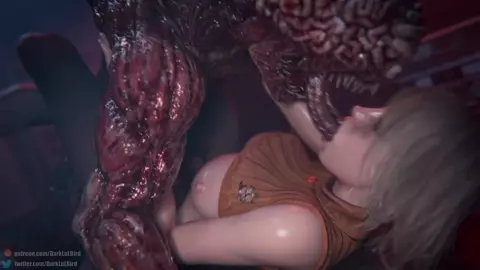 Ashley x Licker [Resident Evil]