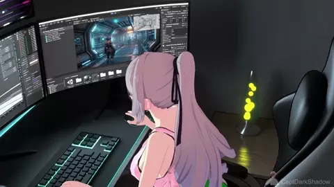 Late night work with Bronya