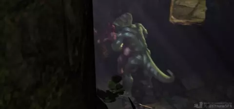 Primrose x Lizardman: Double Dick Pleasure | KaminaKirei