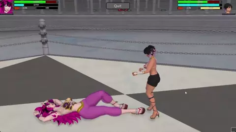 [EDEN] ( HR2 ) BELLONA VS LUNA (GIANTESS SIZE DIFF)