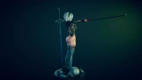 [Kuo] Heroine 08 - 2B figure (no sound)