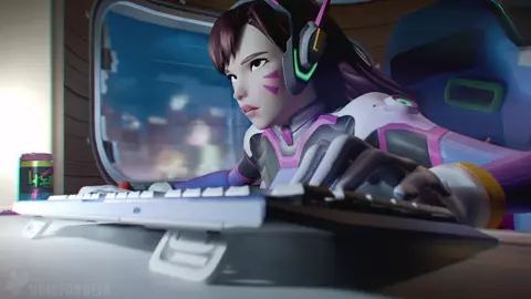 D.Va & Brigitte | Loseless [VoidForgeFX] [4K] [60FPS]