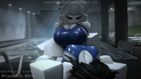 Some girl on girl fun in the indoor pool | Req2/3-08-26