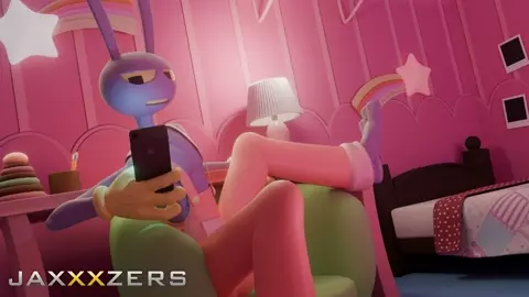 Jax & Pomni Wild 3D Sex – Anthro Rabbit Destroys the Clown Girl [esrohtuts15]