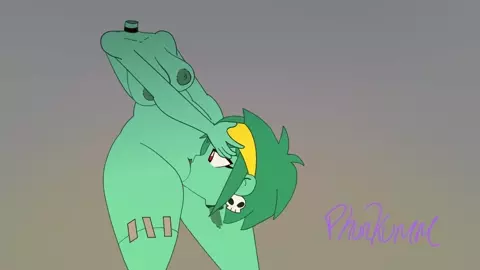 Phunkumm - Rottytops Long Labia Deepthroat Loop (Sounded) [Shantae NSFW Animation Com