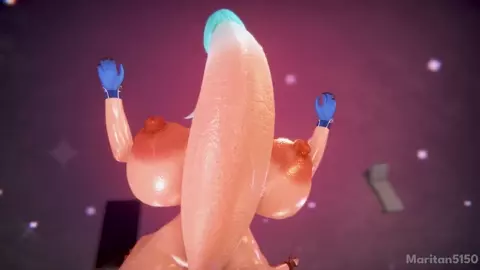[Genshin] Eula & Amber - "Fascinate Dance" (Huge & Hyper Futa)