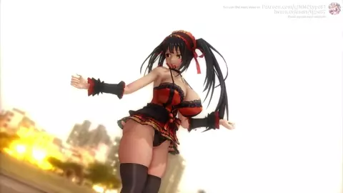 [MMD]Tokisaki Kurumi - Gokuraku Jodo