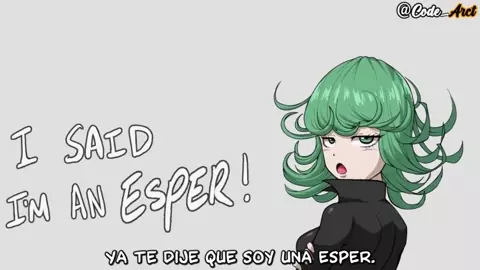 Tatsumaki is a esper!