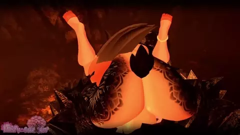 Pink hair bimbo gets bred by feral futanari Goat girl! | The Primal Goat