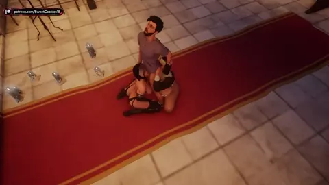 Dominant Nuns Use Man Hard in Church