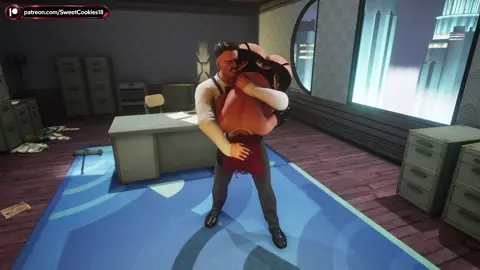Detective Uses Busty Suspect in the Office