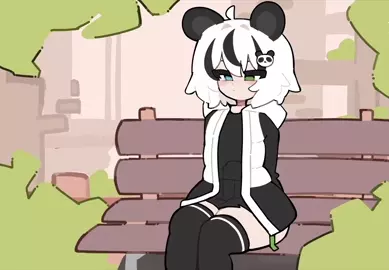 perverted girl at park