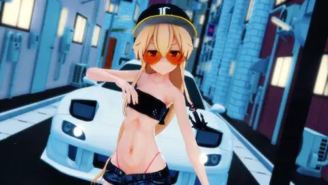Shimakaze - Who Is She [MMD] Hamselvish
